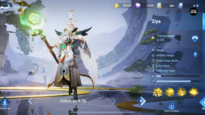 Build-Item-Ziya-Honor-of-Kings-ala-Coach-Justin-Wallpaper-Guide
