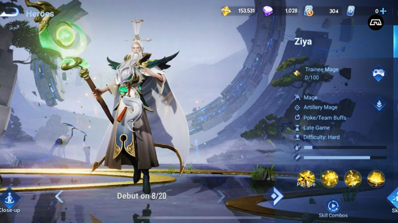 Build-Item-Ziya-Honor-of-Kings-ala-Coach-Justin-Wallpaper-HD