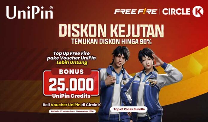 Diskon-FF-hingga-90%-Beli-Voucher-UniPin-di-Circle-K,-Bonus-25K-UC