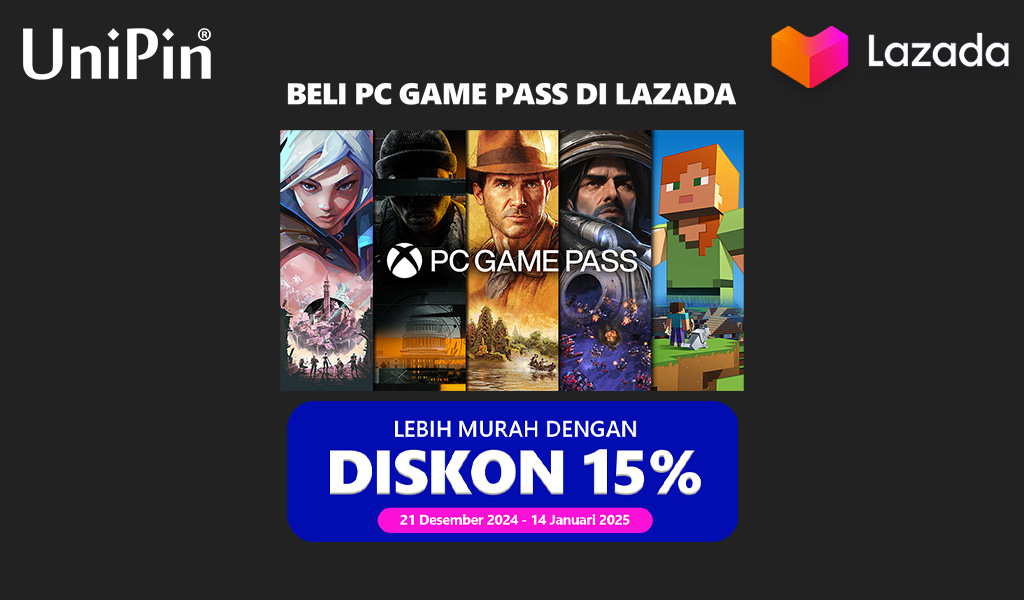 PC Game Pass Kini Hadir di UniPin! Dapatkan Diskon 15% Sekarang Tanpa ...