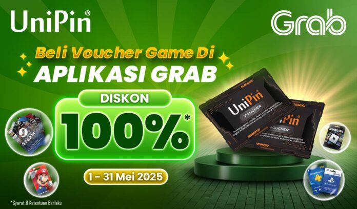 Auto GG! Diskon Gila-Gilaan dari UniPin dan Grab!