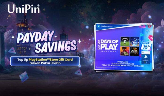 [Days-of-Play]-Beli-PSN-Gift-Card-di-UniPin-&-Hemat-sd-75%-+-Diskon-10.000