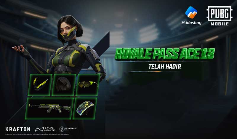PUBG MOBILE Royale Ace 13: Kostum hingga Skin NS2000 Tema Steampunk