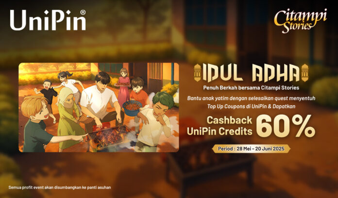 Rayakan Idul Adha! Top Up Citampi & Dapat Cashback 60%
