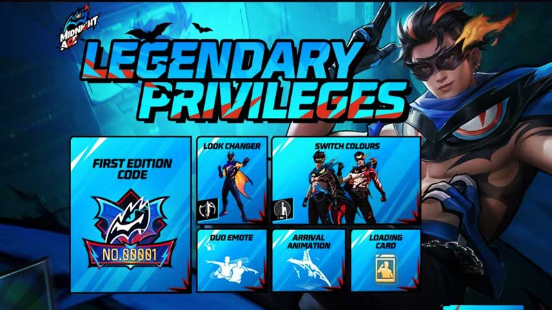 Skin Midnight Vanguard Bundle Free Fire dan Cara Mendapatkannya