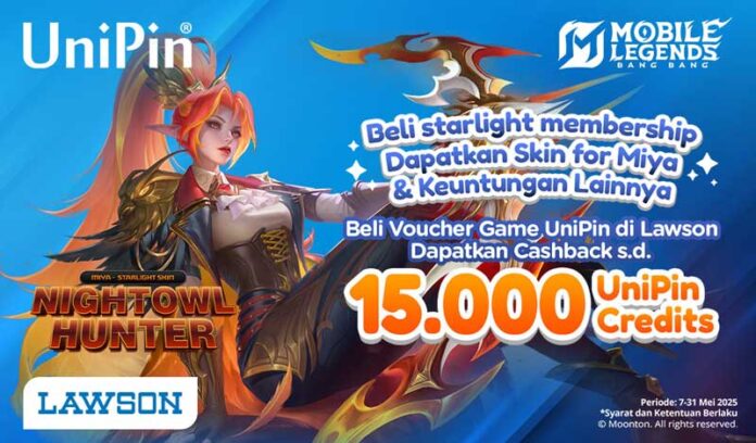 Top-up-MLBB-pakai-Voucher-Game-dari-Lawson,-Dapat-15K-UC-&-Skin-for-Miya