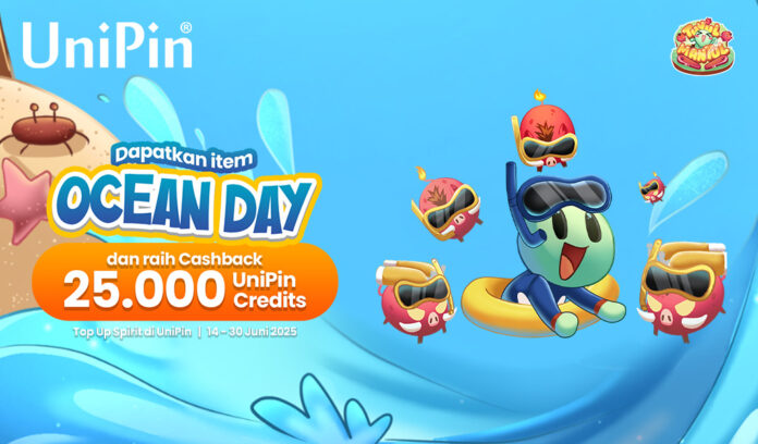 [Hari Laut] Kumpulkan Item Ocean Day di TuyulMantul X UniPin Cashback 25rb UC Tiap Hari