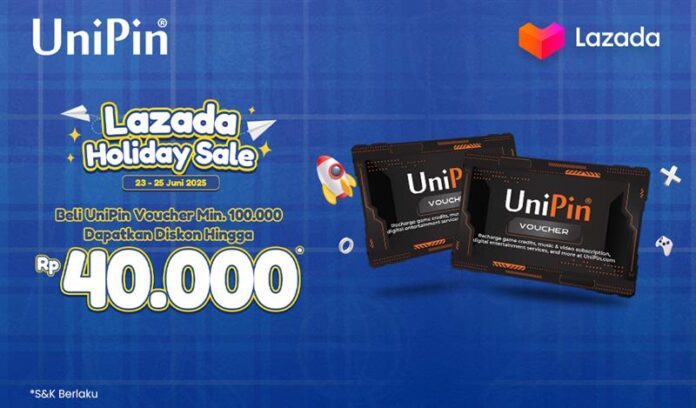 LAZADA HOLIDAY SALE Diskon Hingga Rp40.000 untuk UniPin Voucher! .jpg