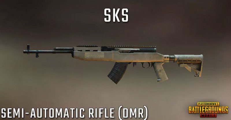 PUBG Mobile SKS