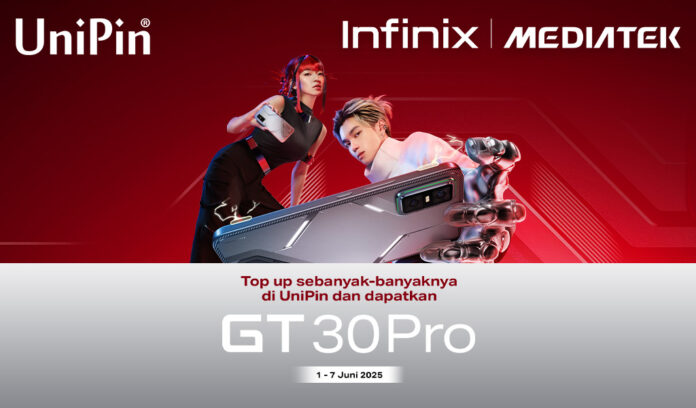 Top Up UniPin Sekarang, Bawa Pulang Infinix GT30PRO!