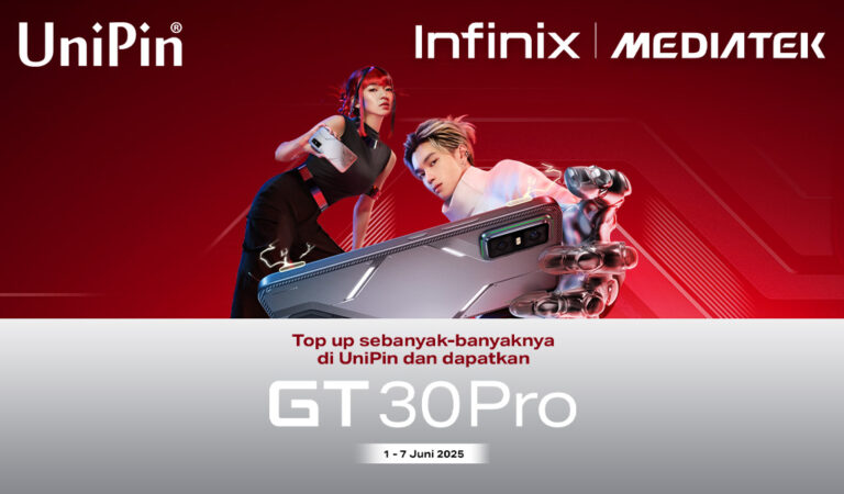 Top Up UniPin Sekarang, Bawa Pulang Infinix GT30PRO!