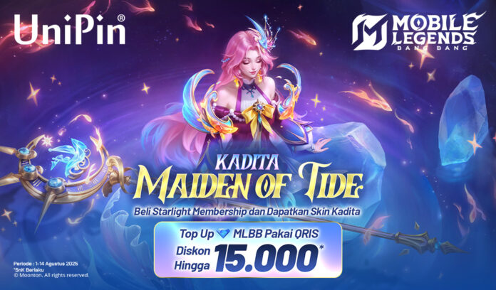 Beli Starlight Membership MLBB! Diskon 15Ribu Top Up Diamonds Pakai QRIS!