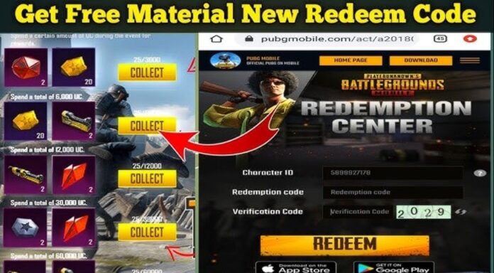 Kode redeem pubgm Agustus 2025