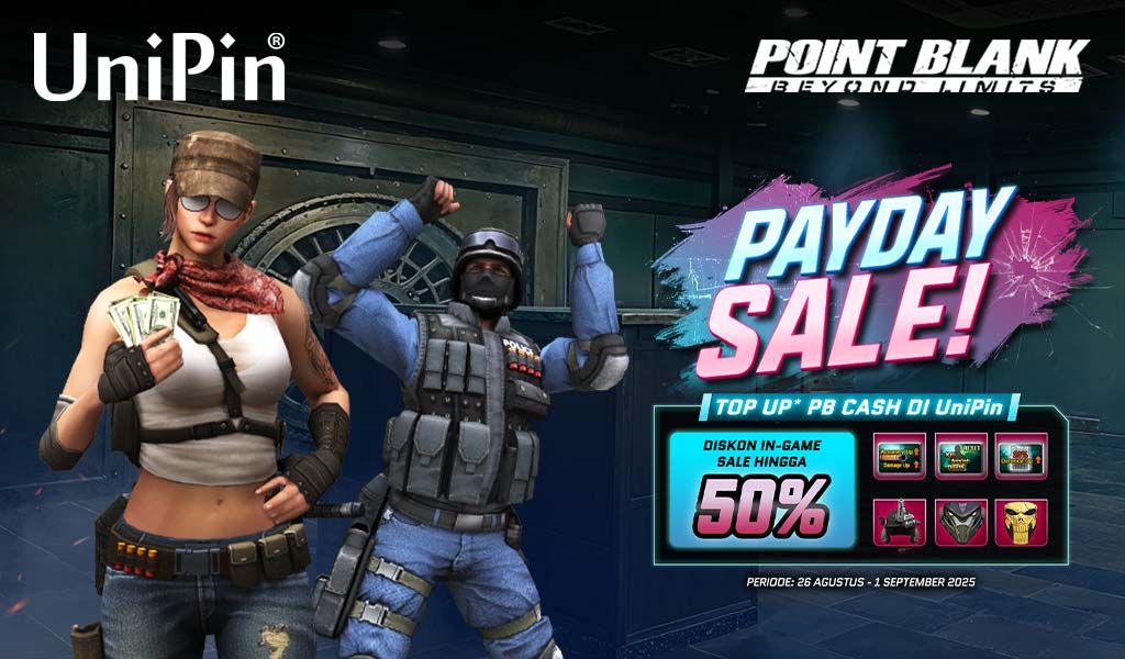 [Payday Sale] Hemat Hingga 50% di In-Game Shop, Saatnya Belanja Item Favoritmu!