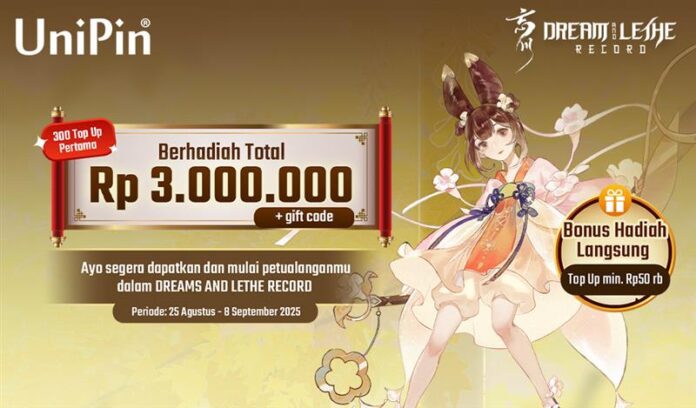 Promo Spesial! Top Up Dream and the Lethe Record di UniPin
