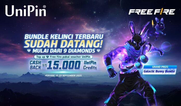 Bundle Kelinci Terbaru FF Sudah Datang! Dapatkan Galactic Bunny Bundle + Cashback 15rb UC