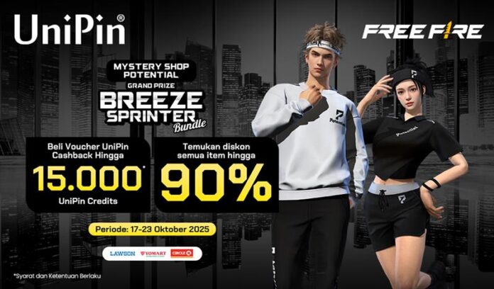 Ikuti Keseruan Mystery Shop Potential! Pakai Voucher UniPin, Diskon Item hingga 90% + Cashback 15rb UC