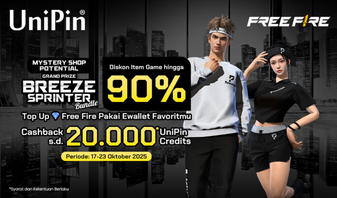 Mystery Shop FF Datang Lagi! Ekstra Hemat hingga 20.000 dengan Top Up Diamond Pakai e-Wallet!