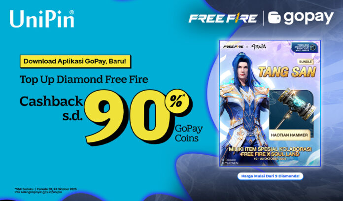 Spirit of Soul Land Hadir di Free Fire! Miliki Bundle Spesialnya dengan Top Up FF Pakai GoPay!
