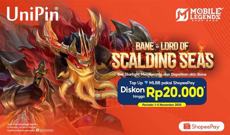 Beli Starlight Membership MLBB Pakai ShopeePay, Diskon hingga Rp20.000!
