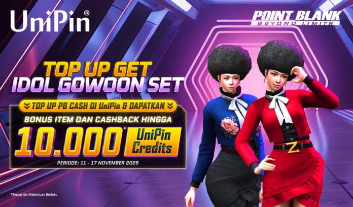 Idol Gowoon Set! Top Up PB Cash di UniPin Cashback hingga 10.000 UniPin Credits!