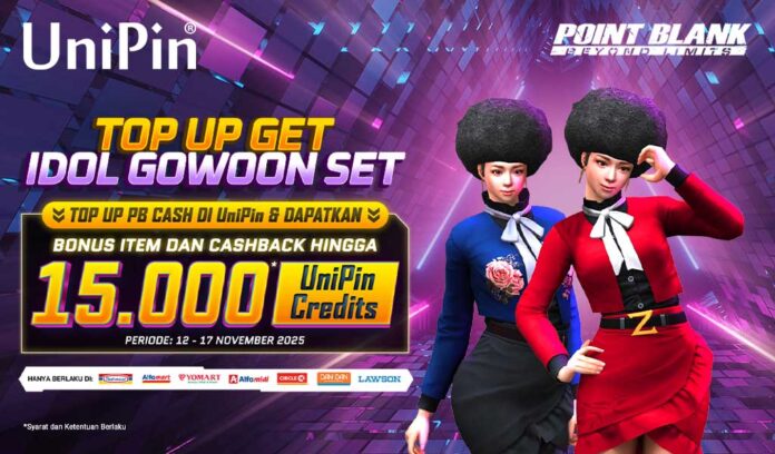 Idol Gowoon Set hadir di Point Blank! Bonus item & cashback 15.000 UniPin Credits