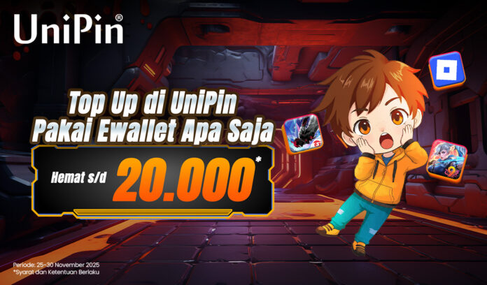 Promo Gajian Main Free Fire, MLBB, dan Roblox Makin Murah dengan Ewallet!