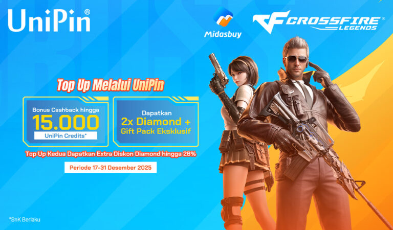 CrossFire: Legends telah Hadir! Top Up Sekarang dan Dapatkan Untungnya!
