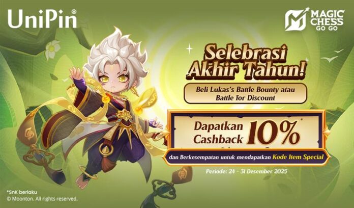 MCGG Selebrasi Akhir Tahun! Buruan Top Up dan Dapatkan Item Code Terbatas!