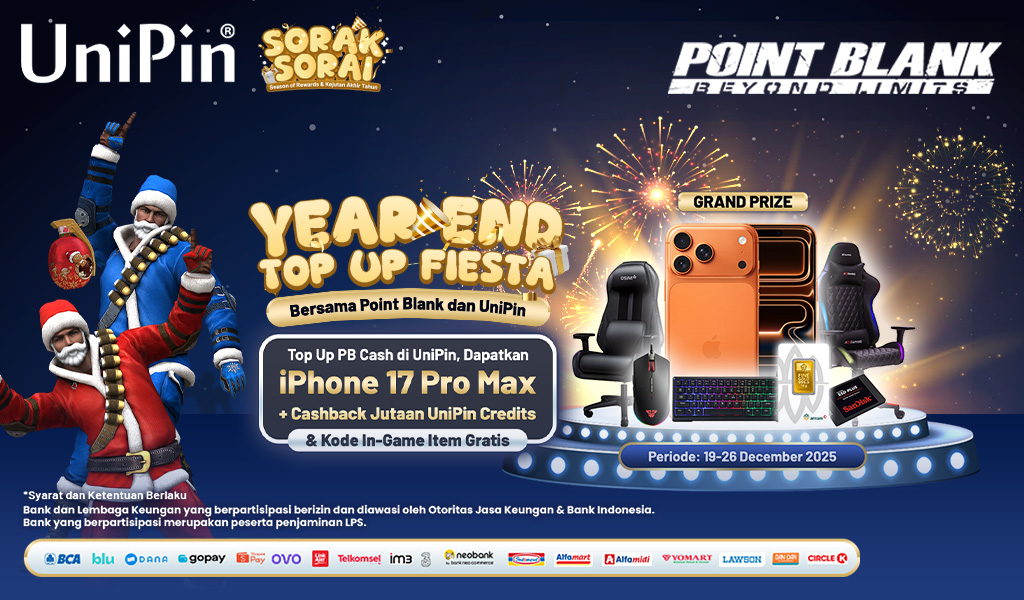 Year Dunk City Dynasty X Unipin: Menangkan Iphone 17 Dan Hadiah Menarik Lainnya!
