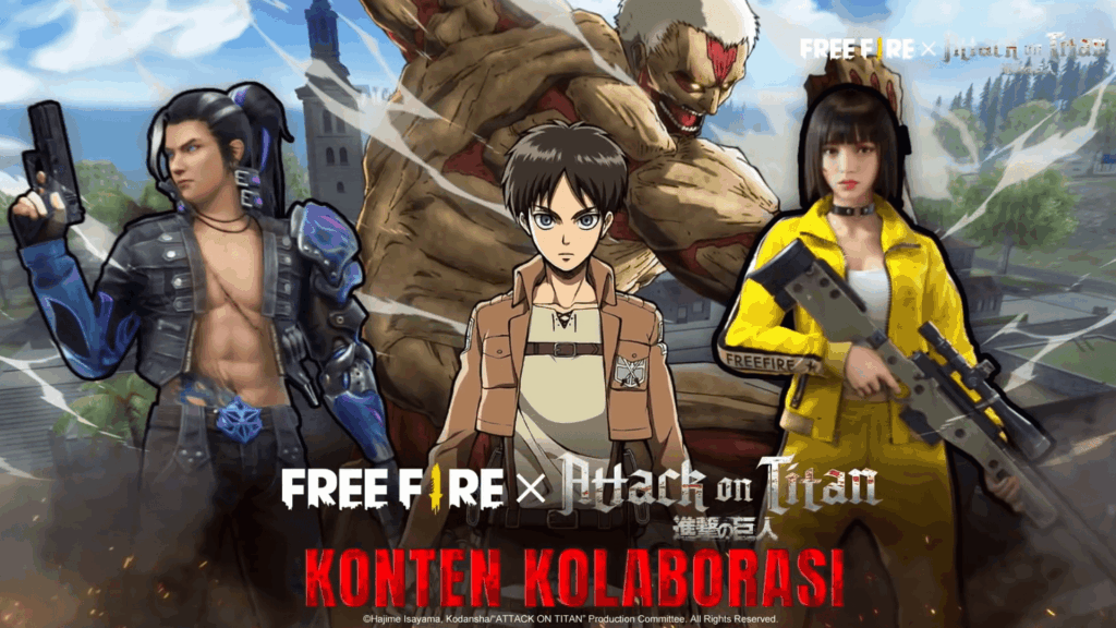 Free Fire x Attack on Titan