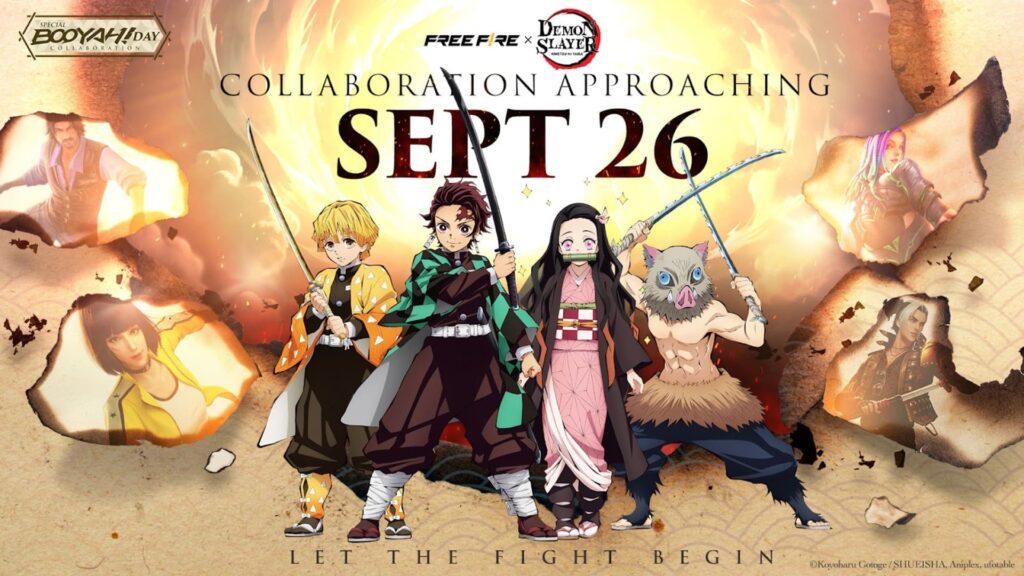 Free Fire x Demon Slayer: Kimetsu no Yaiba
