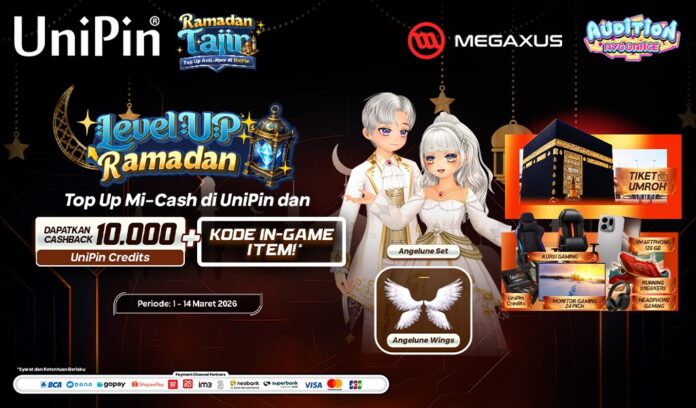 Level Up Ramadan Bareng Audition AyoDance! Top Up Mi-Cash di UniPin, Dapat Cashback + Kode In-Game Item!