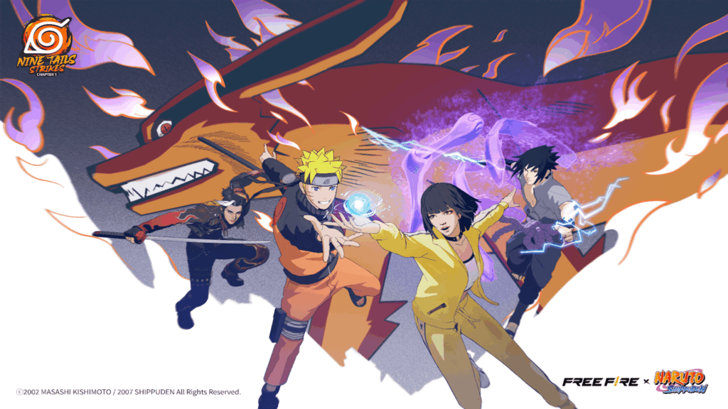 Free Fire x Naruto Shippuden