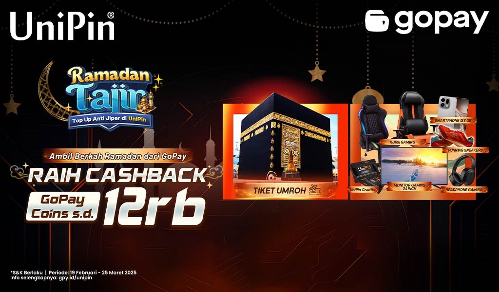 Ramadan Bareng GoPay! Raih Tiket Umroh dan Cashback s.d. 12.000 GoPay Coins!