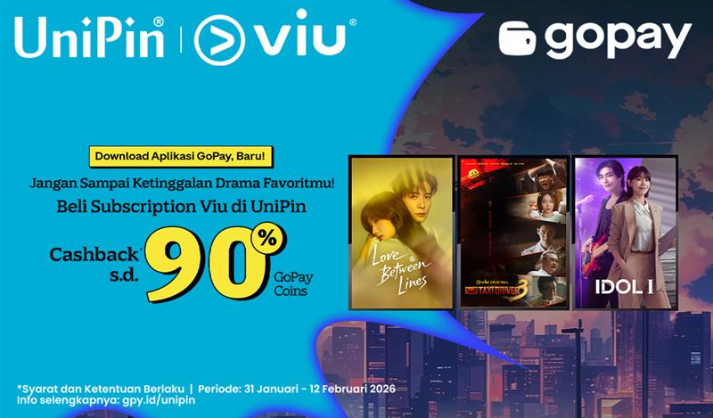 Subscribe VIU Makin Hemat Pakai GoPay!