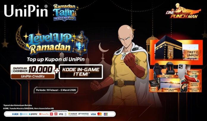 Top Up One Punch Man Dapatkan Kode In-Game Item dan Hadiah Menarik lainnya!