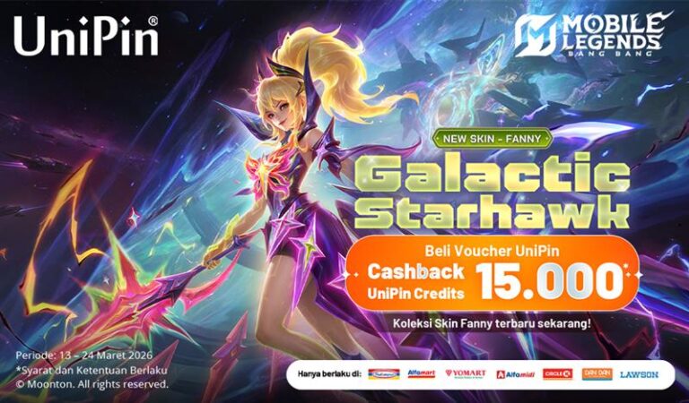 Galactic Starhawk Take Over! Top Up Sekarang dan dapatkan Cashback hingga 15.000