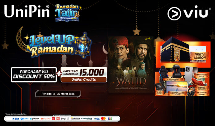 Level Up Ramadan! Top Up Viu dan Dapatkan Diskon 50%+ Kesempatan Menang Hadiah Menarik