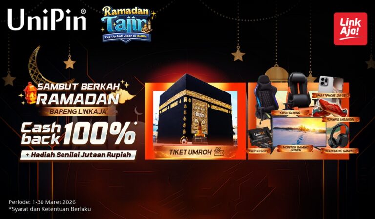Sambut Berkah Ramadan dengan Cashback 100% dari LinkAja!