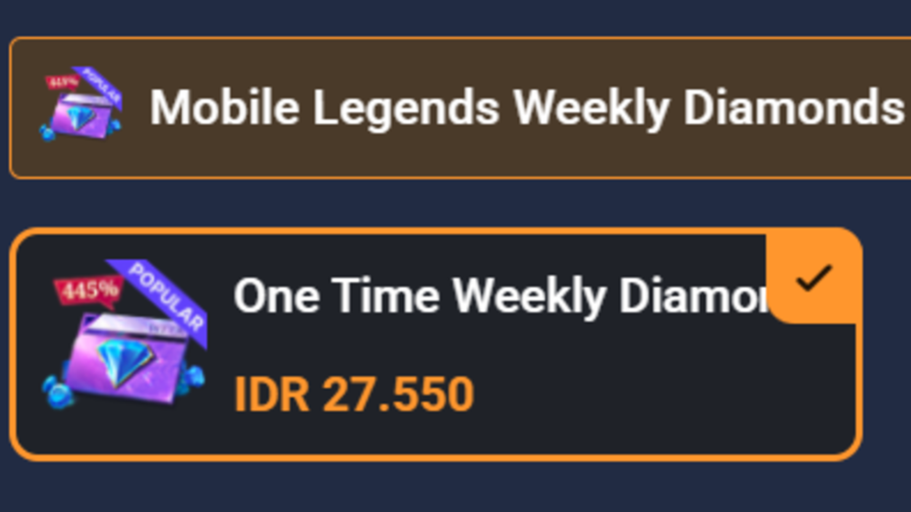 Weekly Diamond Pass