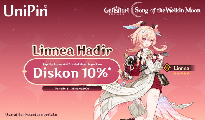 Genshin Impact 6.5 Candra VI - Dapatkan Diskon 10% dan Karakter Linnea!