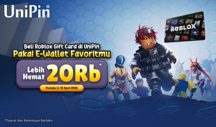 Main Roblox Lebih Puas! Top Up di UniPin Bisa Hemat 20Ribu!