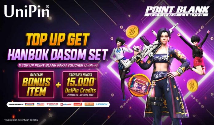 Top Up Point Blank Sekarang! Klaim Hanbok Dasom Set + Cashback 15.000 UniPin Credits!