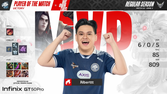 EVOS Alberttt MVP vs RRQ Hoshi | Regular Season MPL ID S17 Week 7 Day 2 Game 2