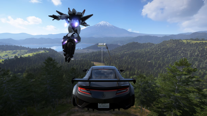 Forza Horizon 6 - Gundam Mech Race Gameplay