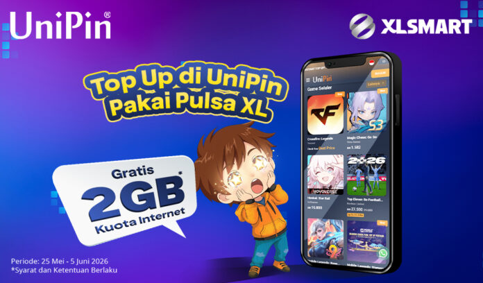 Gratis Kuota Internet 2GB dengan Top Up Pakai Pulsa XL!