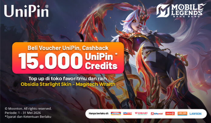 Skin Baru Obsidia Telah Hadir! Dapatkan Magitech Wraith dan Cashback hingga 15.000 UniPin Credits Sekarang!