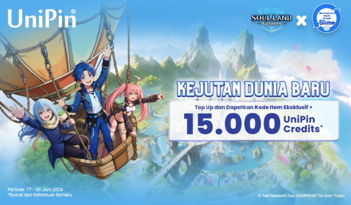 Petualangan Baru di Soul Land: New World! Dapatkan Cashback hingga 15.000 UniPin Credits + Item Code Exclusive