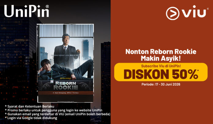 VIU Diskon 50% di UniPin, Nonton Reborn Rookie Makin Asyik!
